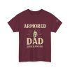 Personalized Armored Dad – Unisex Heavy Cotton Tee - Image 27