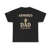 Personalized Armored Dad – Unisex Heavy Cotton Tee - Image 18