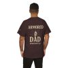 Personalized Armored Dad – Unisex Heavy Cotton Tee - Image 13