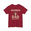 Personalized Armored Dad – Unisex Heavy Cotton Tee - Image 60