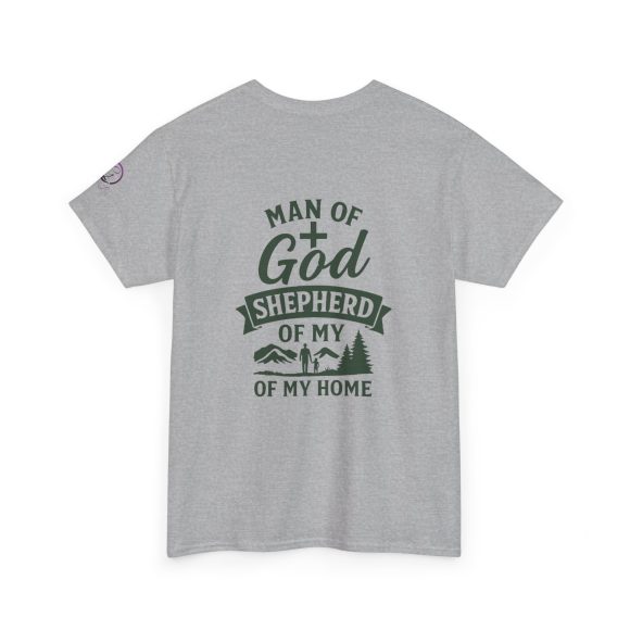Personalized Man of God – Shepherd of My Home Heavy Cotton Tee - Image 31