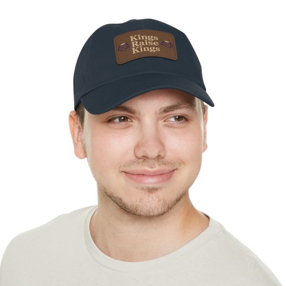 Kings Raise Kings Dad Hat with Leather Patch - Image 4