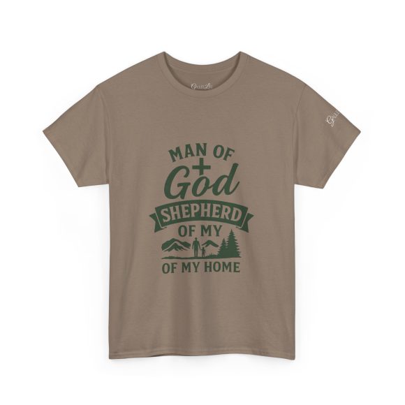 Personalized Man of God – Shepherd of My Home Heavy Cotton Tee - Image 18