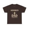 Personalized Armored Dad – Unisex Heavy Cotton Tee - Image 29