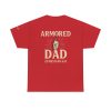 Personalized Armored Dad – Unisex Heavy Cotton Tee - Image 50