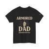 Personalized Armored Dad – Unisex Heavy Cotton Tee - Image 19