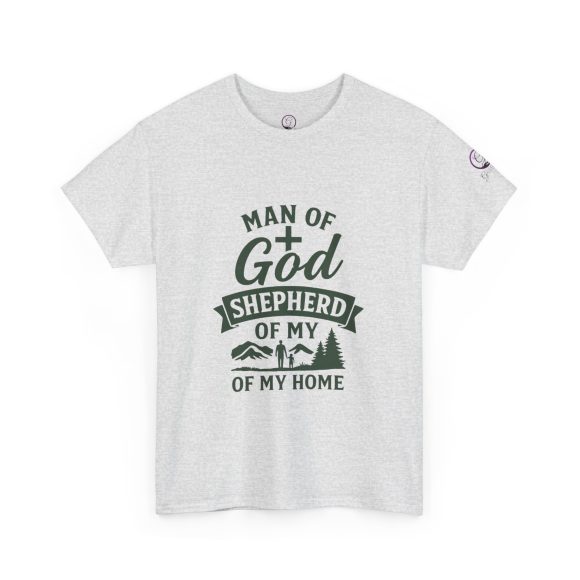 Personalized Man of God – Shepherd of My Home Heavy Cotton Tee - Image 22