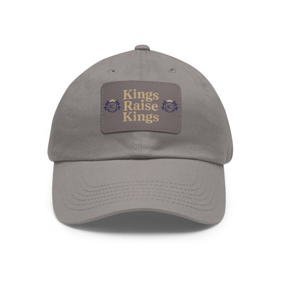 Kings Raise Kings Dad Hat with Leather Patch - Image 5