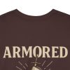 Personalized Armored Dad – Unisex Heavy Cotton Tee - Image 10