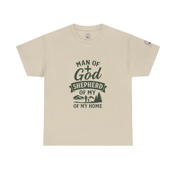 Personalized Man of God – Shepherd of My Home Heavy Cotton Tee - Image 24