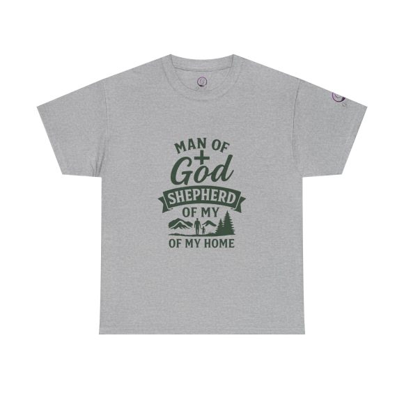 Personalized Man of God – Shepherd of My Home Heavy Cotton Tee - Image 28