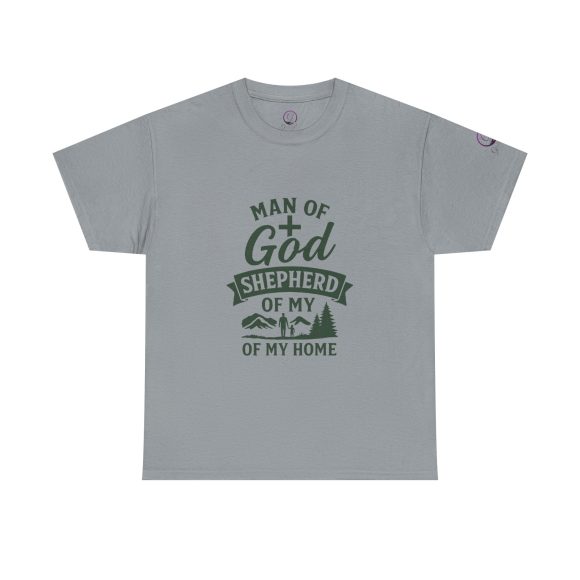 Personalized Man of God – Shepherd of My Home Heavy Cotton Tee - Image 40