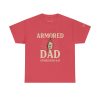 Personalized Armored Dad – Unisex Heavy Cotton Tee - Image 45