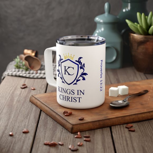 Kings In Christ Insulated Coffee Mug, 10oz - Image 6