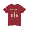 Personalized Armored Dad – Unisex Heavy Cotton Tee - Image 56
