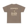 Personalized Armored Dad – Unisex Heavy Cotton Tee - Image 22
