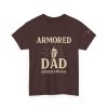 Personalized Armored Dad – Unisex Heavy Cotton Tee - Image 4