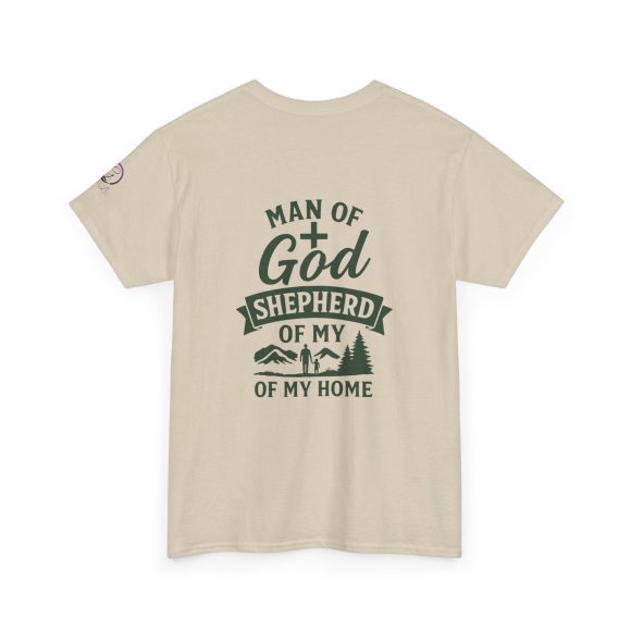 Personalized Man of God – Shepherd of My Home Heavy Cotton Tee - Image 27