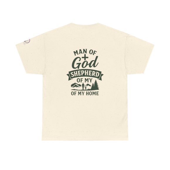 Personalized Man of God – Shepherd of My Home Heavy Cotton Tee - Image 37