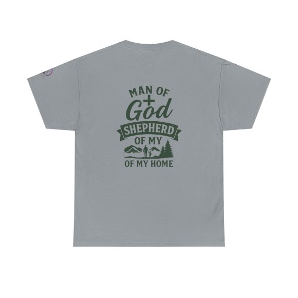Personalized Man of God – Shepherd of My Home Heavy Cotton Tee - Image 41