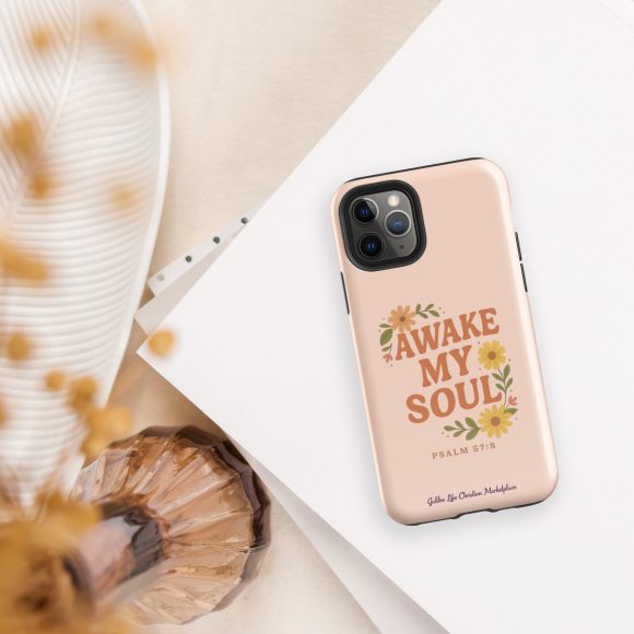 Awake My Soul – Tough Case for iPhone® (Psalm 57:8) - Image 3